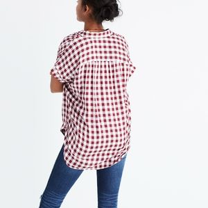 Madewell Central Shirt in Gingham Check